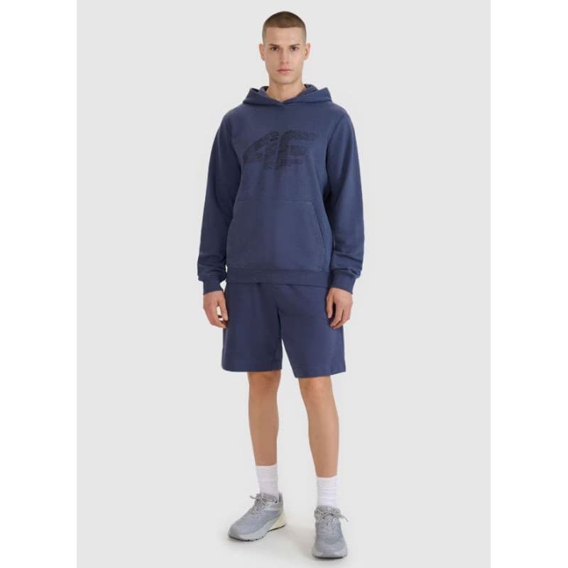 Pánske teplákové kraťasy 4F SHORTS CAS M545-22S-ANTHRACITE 2