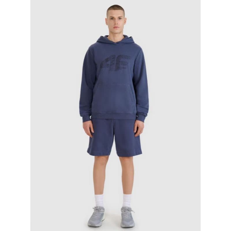 Pánske teplákové kraťasy 4F SHORTS CAS M545-22S-ANTHRACITE 3