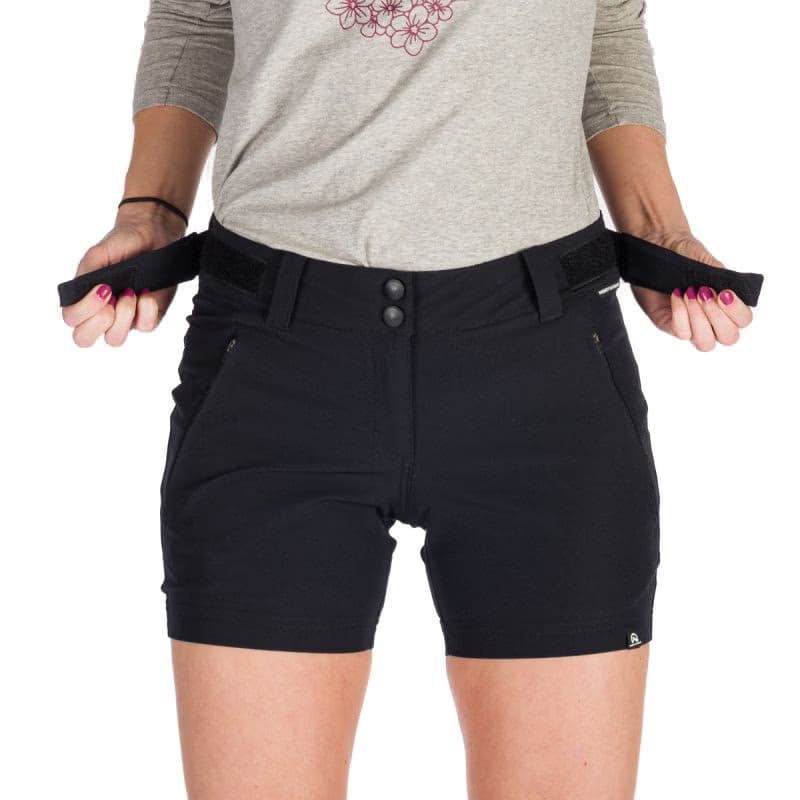 Dámske turistické kraťasy NORTHFINDER LOIS-269-black 4
