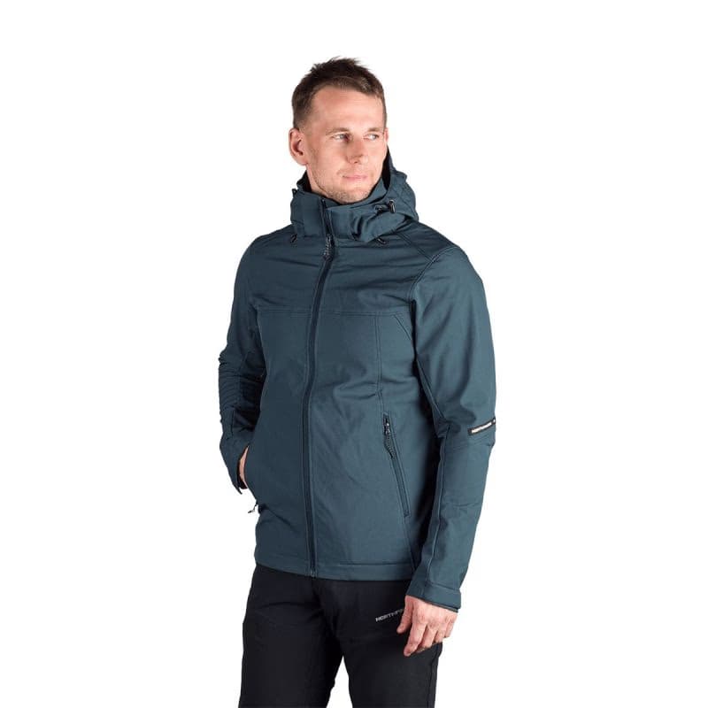 Pánska turistická softshellová bunda NORTHFINDER ANTONI-299darkdenim 2