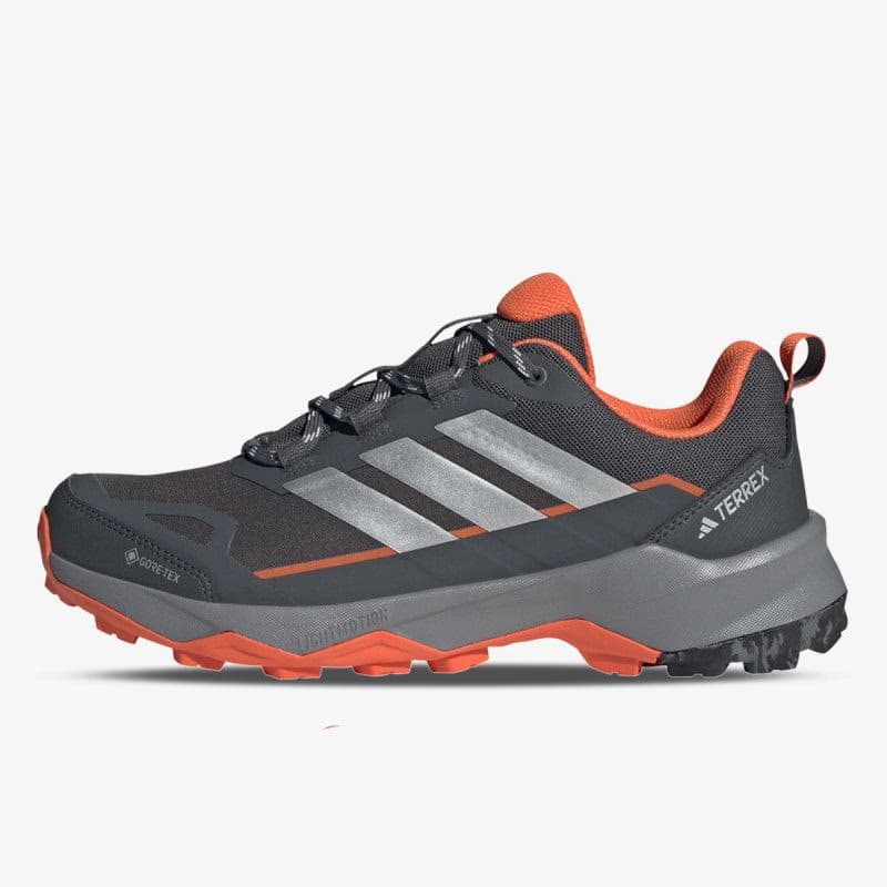 Pánska nízka turistická obuv ADIDAS Terrex Skychaser AX5 GTX M grey six matte silver semi impact orange 2