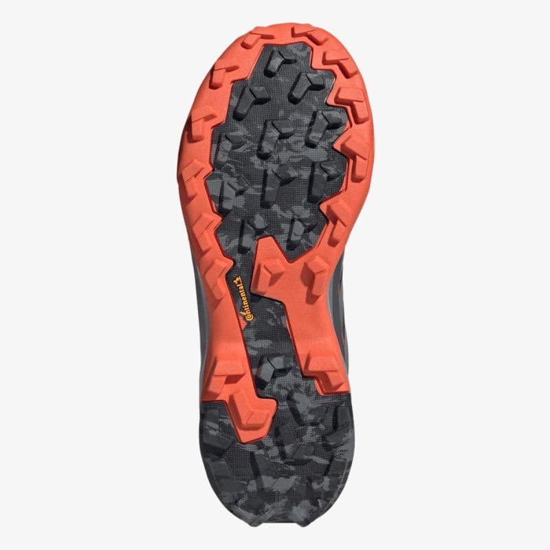 Pánska nízka turistická obuv ADIDAS Terrex Skychaser AX5 GTX M grey six matte silver semi impact orange 6