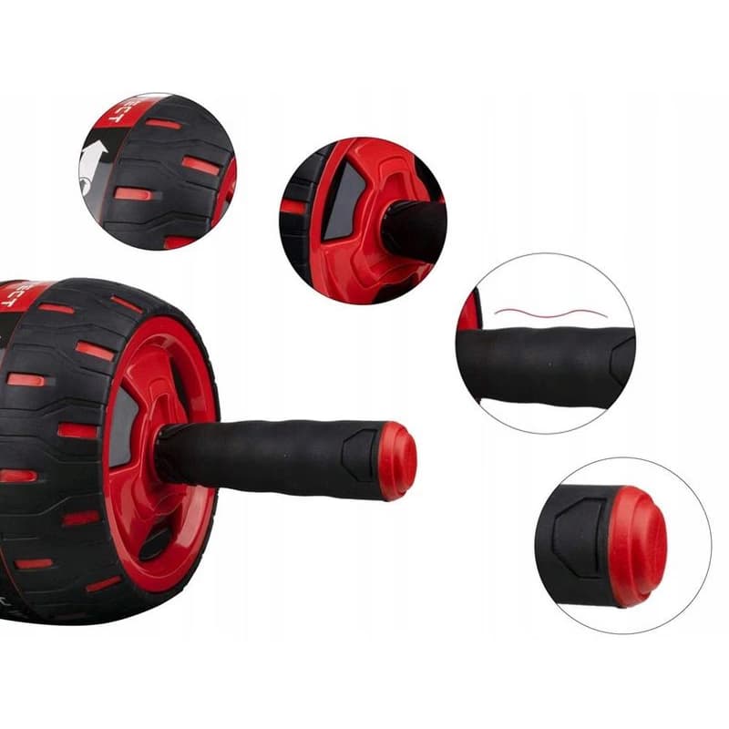 Posilňovacie koliesko AB WHEEL s podložkou 4