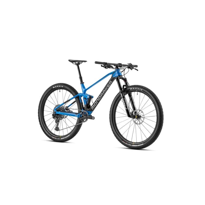 Horský bicykel MONDRAKER F-Podium Carbon DC R, marlin blue carbon racing silver 2