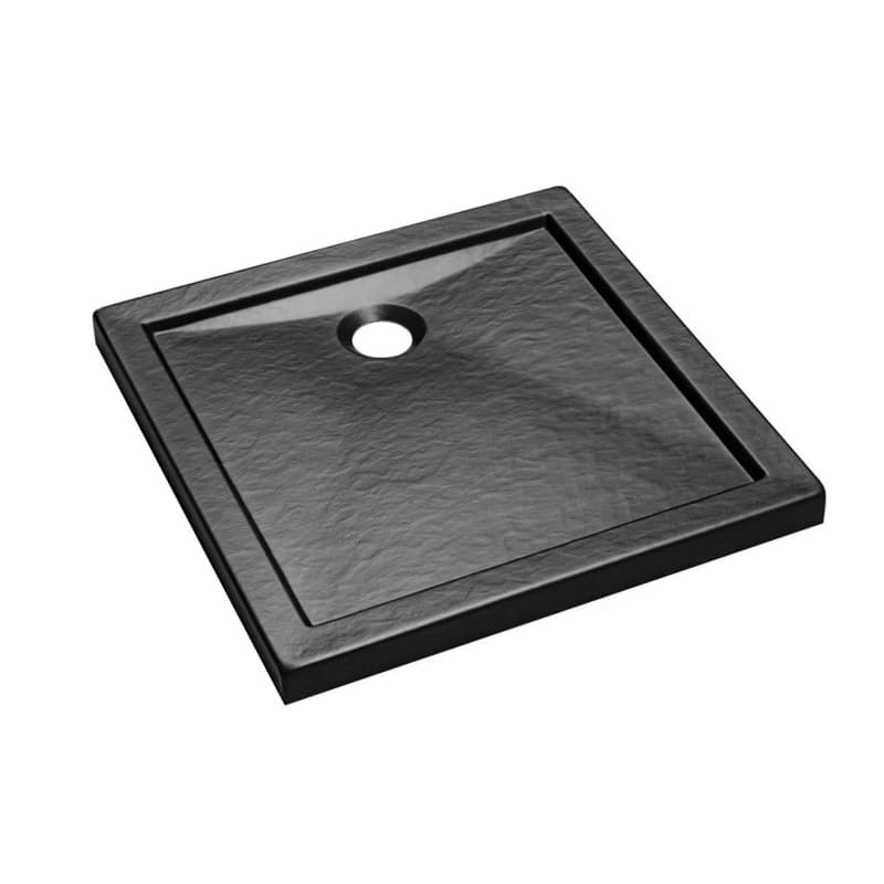 BESCO - AQUARIUS STONE EFFECT, štvorcová sprchová vanička - Rozmer A - 90 cm, Rozmer B - 90 cm, Rozmer C - 5.5 cm OLBVANACAQU90S 2