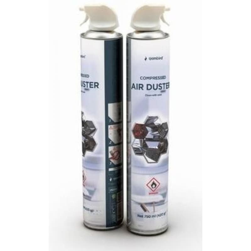 GEMBIRD Čistiaci spray, stlačený vzduch CK-CAD-FL750-01, 750ml 2