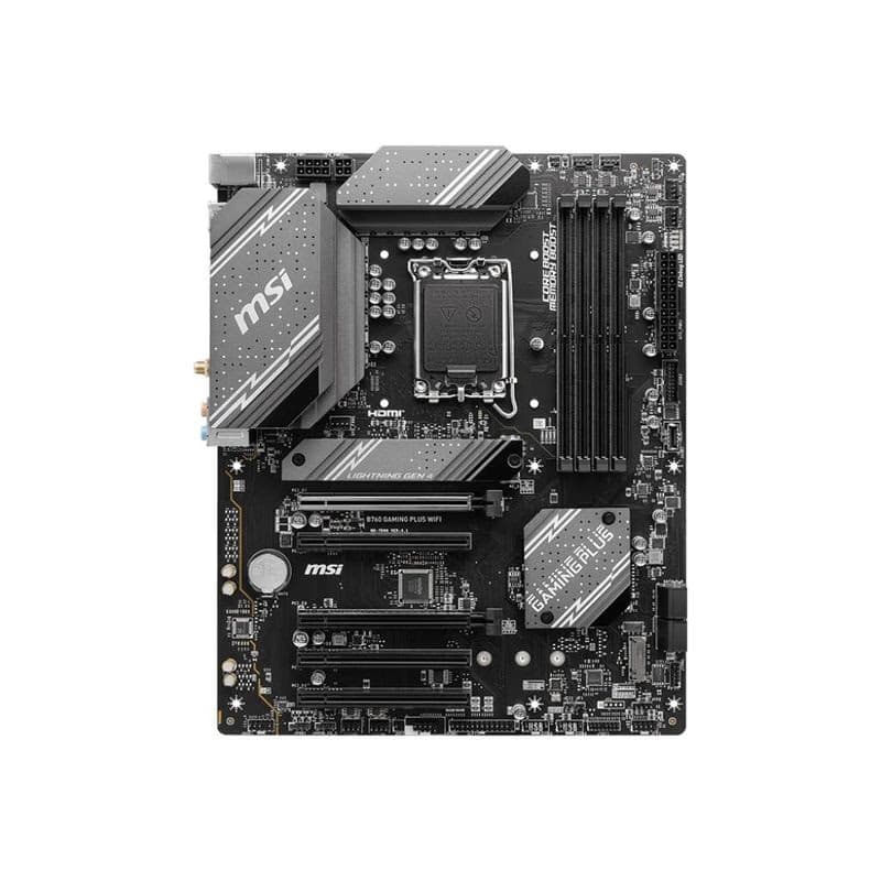 MSI MB Sc LGA1700 B760 GAMING PLUS WIFI, Intel B760, 4xDDR5, 1xDP, 1xHDMI, ATX 2