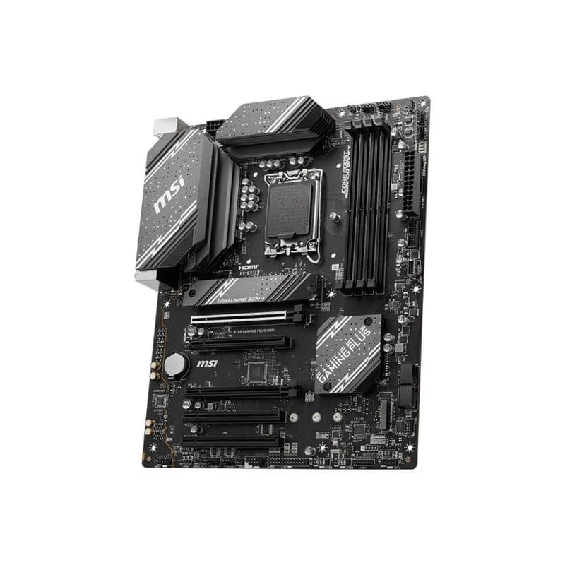 MSI MB Sc LGA1700 B760 GAMING PLUS WIFI, Intel B760, 4xDDR5, 1xDP, 1xHDMI, ATX 3