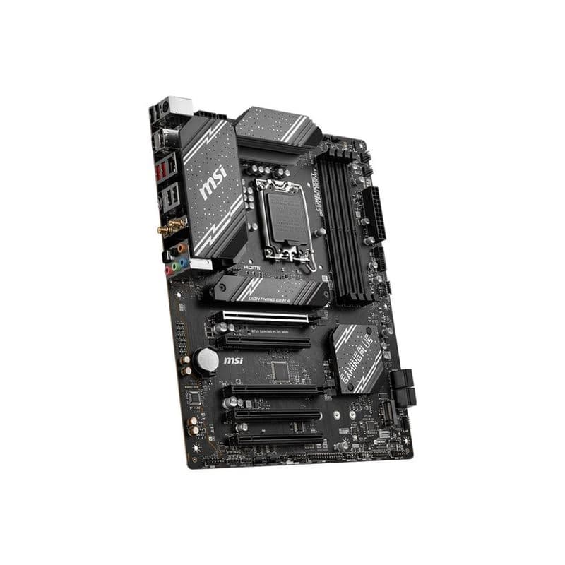 MSI MB Sc LGA1700 B760 GAMING PLUS WIFI, Intel B760, 4xDDR5, 1xDP, 1xHDMI, ATX 4