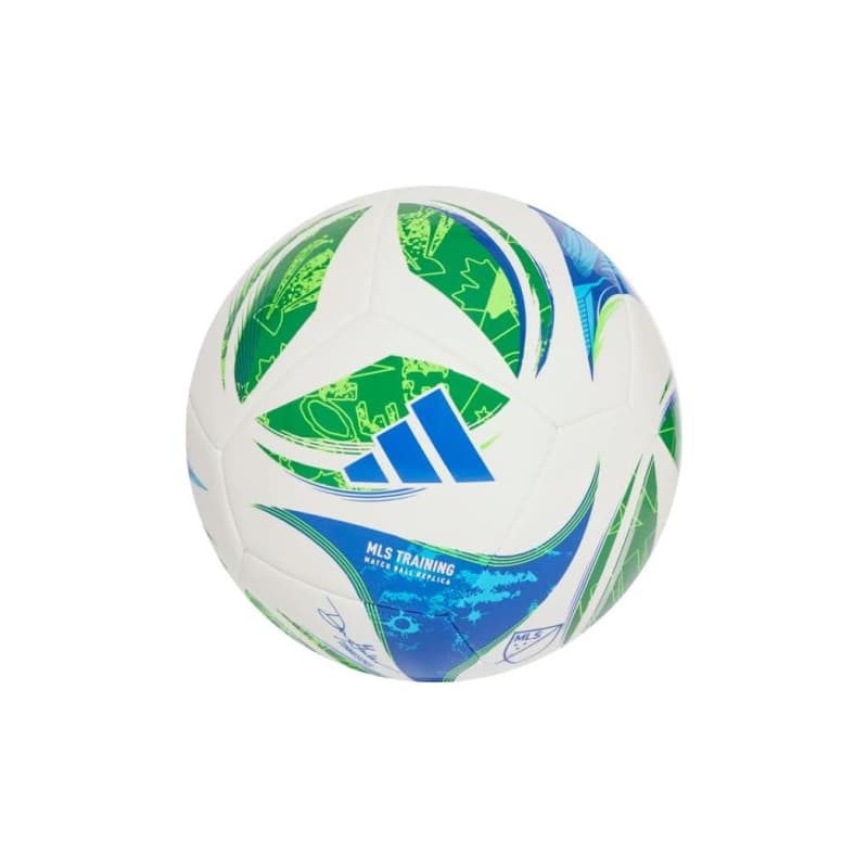 Futbalová lopta ADIDAS MLS TRN WHITE GREEN GLOBLU S 1