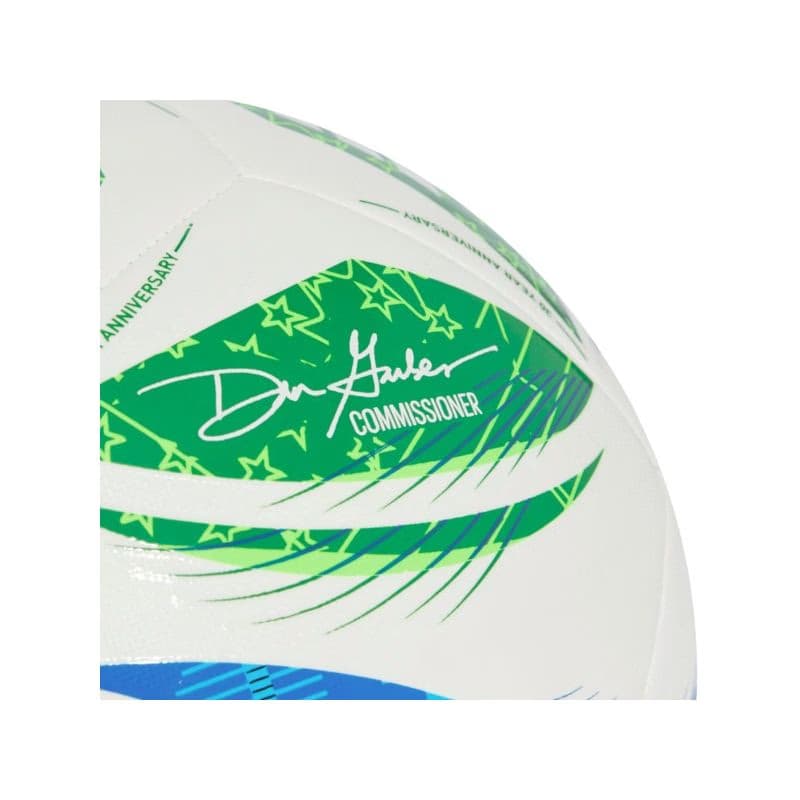 Futbalová lopta ADIDAS MLS TRN WHITE GREEN GLOBLU S 3