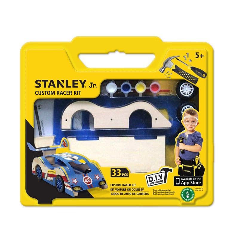 Stanley Jr. OK004-SY Stavebnice, závodné auto, drevo 2