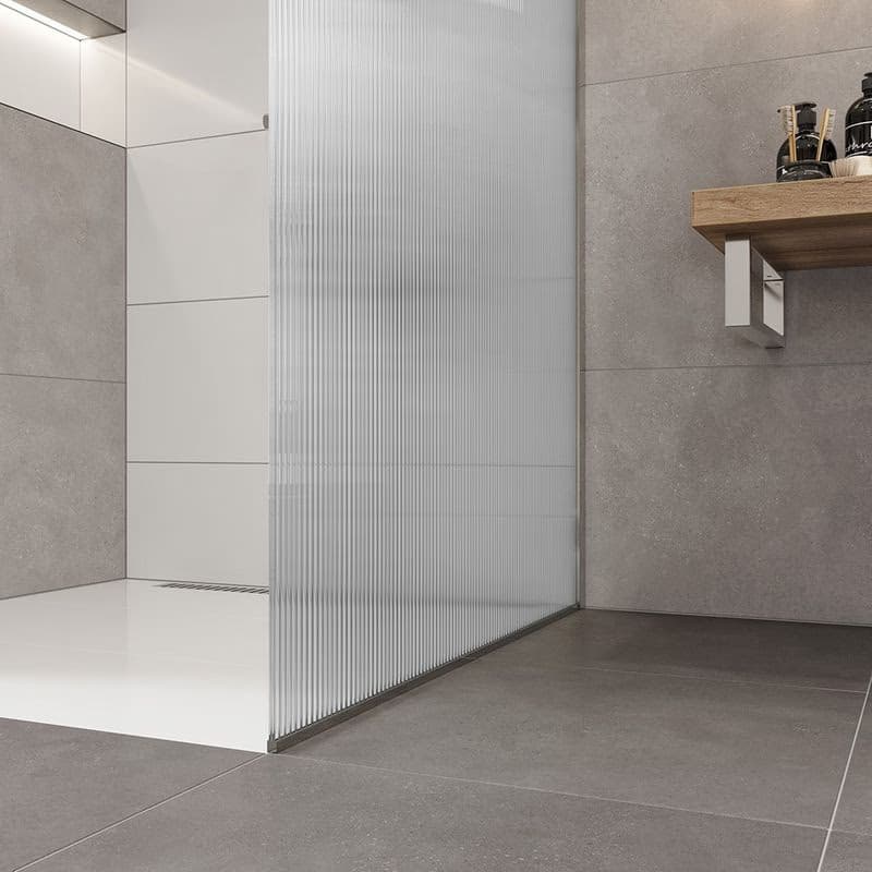 Mereo Sprchová stena WALK IN, Novea, 100x200 cm, chróm ALU, sklo Line CK10603HL 6