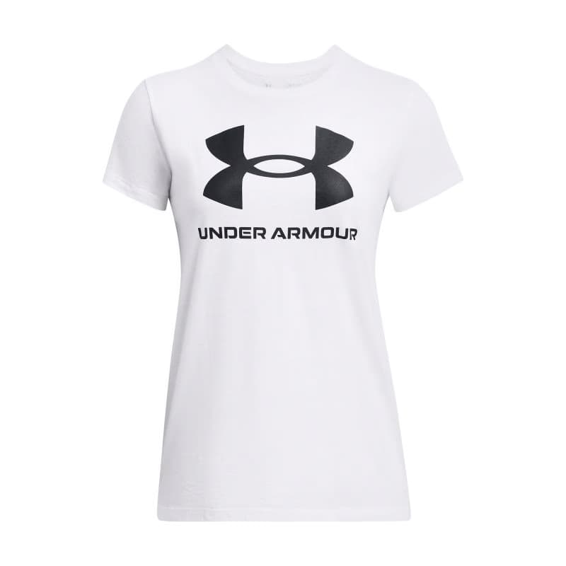 Dámske tričko s krátkym rukávom UNDER ARMOUR UA Rival Logo SS-WHT 3
