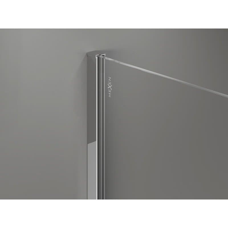 MEXEN/S - Kyoto-X Sprchová zástena WALK-IN 60 x 200, grafit 10 mm, chróm 800-060-101-01-40-X 5