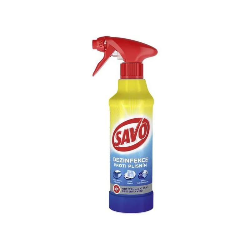 Čistič dezinfekcie proti plesniam Savo sprej 500ml 1
