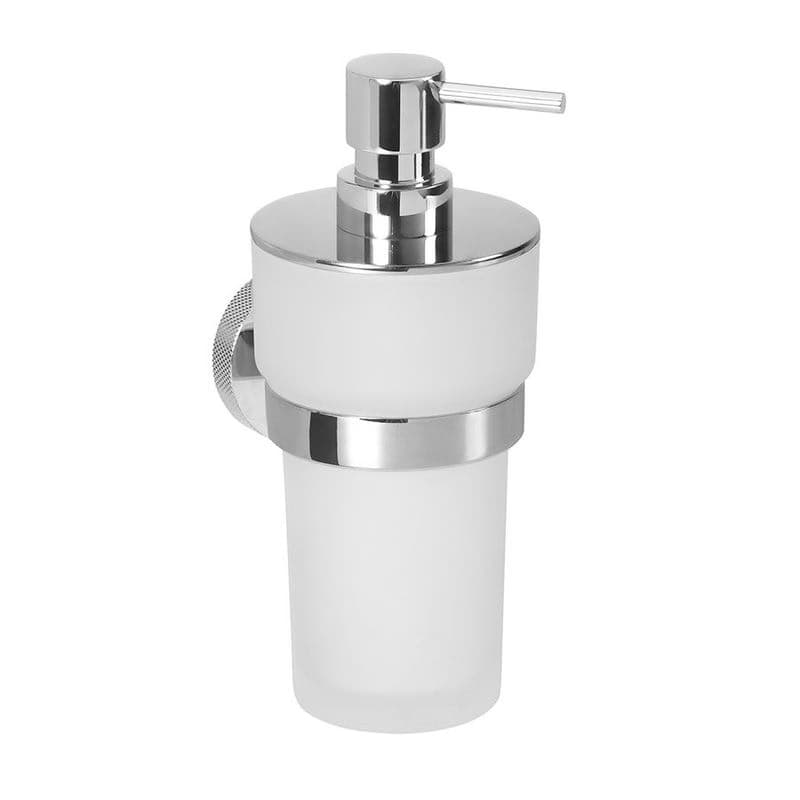 SAPHO - LARISSA mydlenička 250ml, mliečné sklo, chróm WS019 1