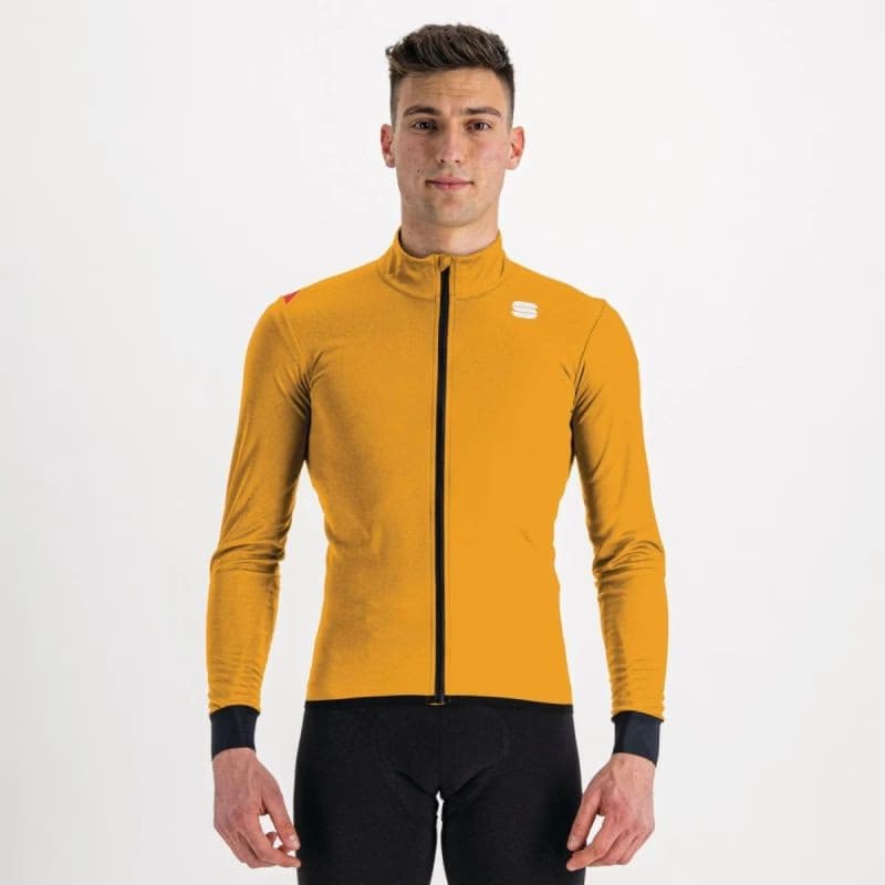 Pánska cyklistická bunda SPORTFUL Fiandre light no rain jacket, dark gold 2