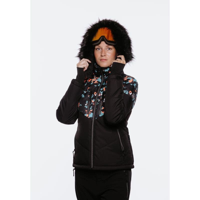 Dámska lyžiarska bunda AUTHORITY SJ-GLAM W printed black 4