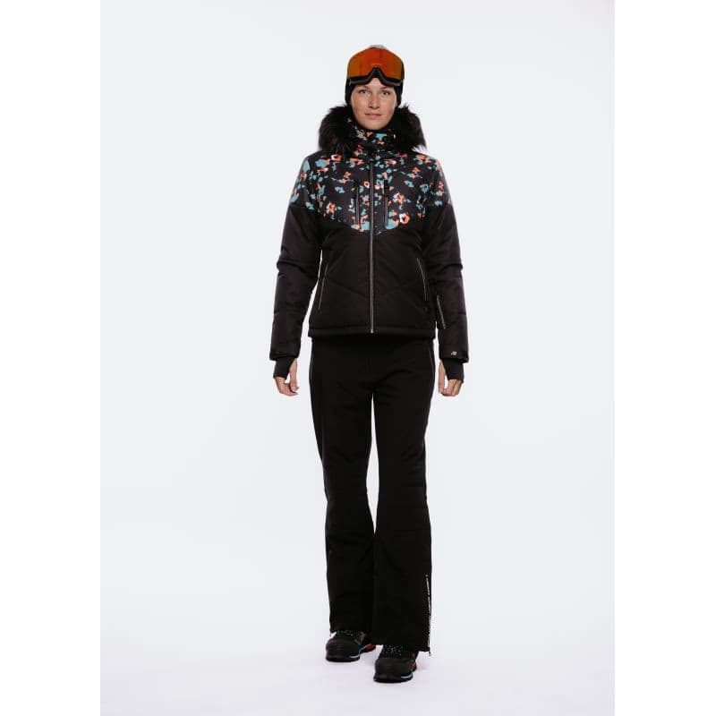 Dámska lyžiarska bunda AUTHORITY SJ-GLAM W printed black 6