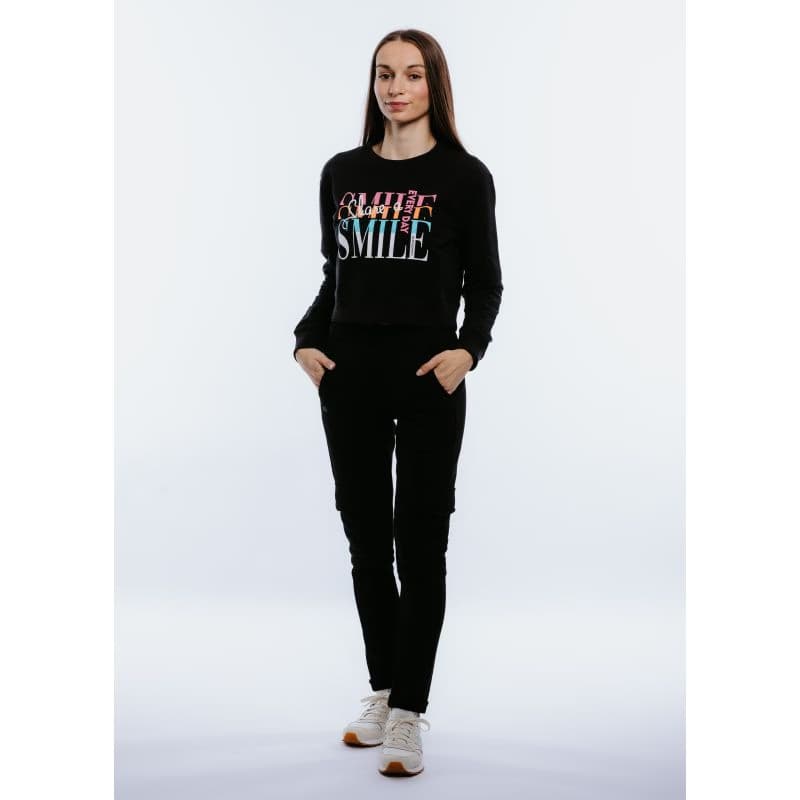 Dámska mikina AUTHORITY S-SMILE black 3