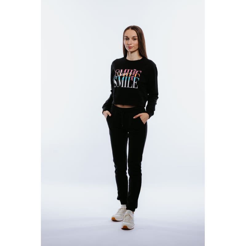 Dámska mikina AUTHORITY S-SMILE black 4