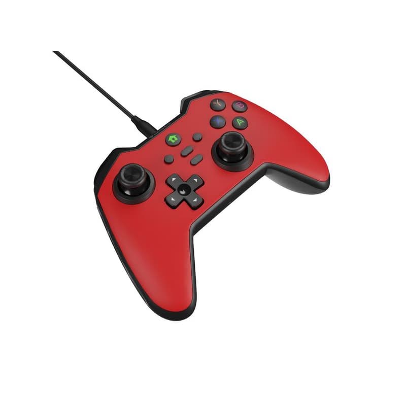 Drôtový gamepad Genesis MANGAN 300, pre PC/Switch/Mobil, červený 2