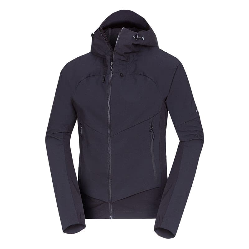 Pánska turistická softshellová bunda NORTHFINDER CIRO-269black 4