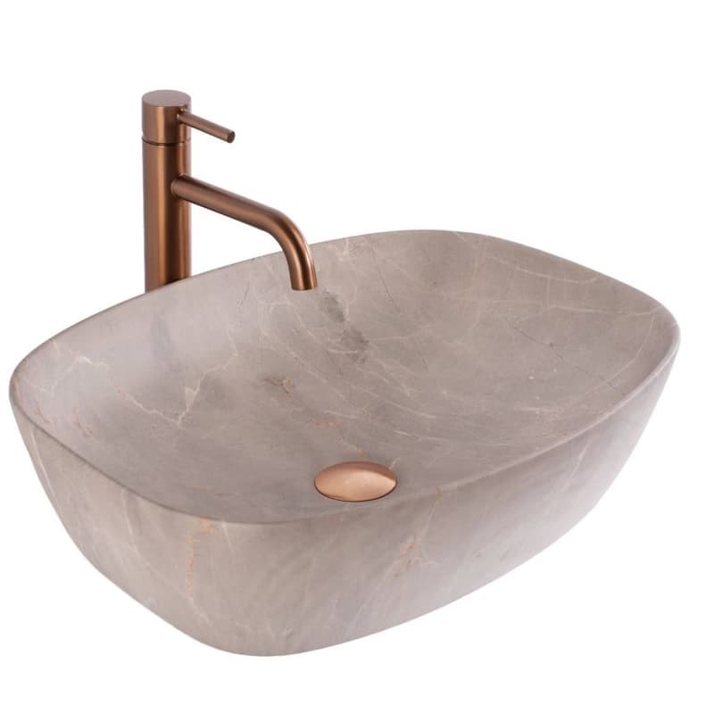 REA - Umývadlo na dosku Freja Beige 51x39,5 REA-U6647 3