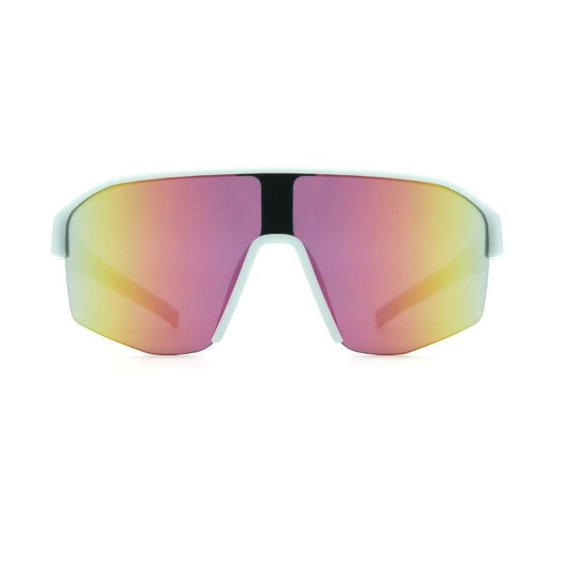 Slnečné okuliare RED BULL SPECT DUNDEE-007, light mint blue with pink-yellow mirror, CAT 3 2