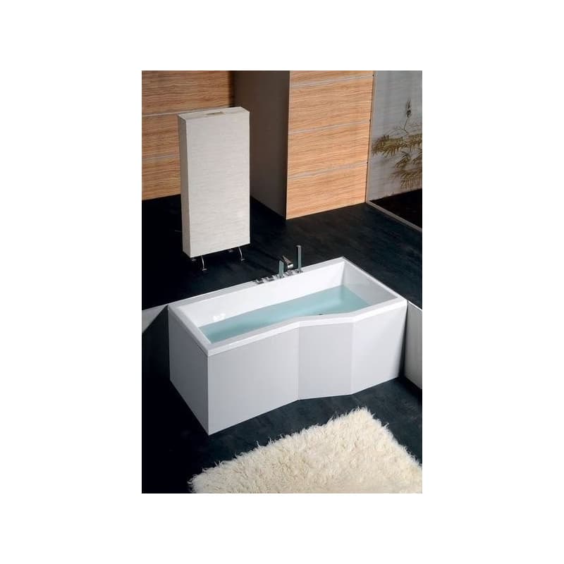POLYSAN - VERSYS L asymetrická vaňa 160x84x70x47cm, biela 14611 2