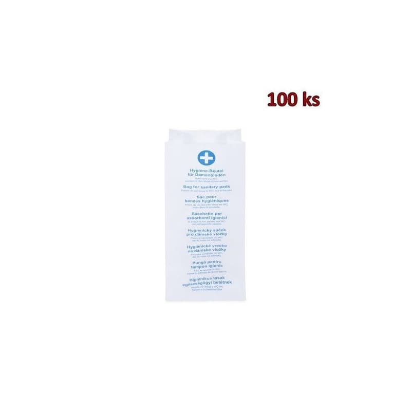 Hygienické vrecká papierové 100ks 1