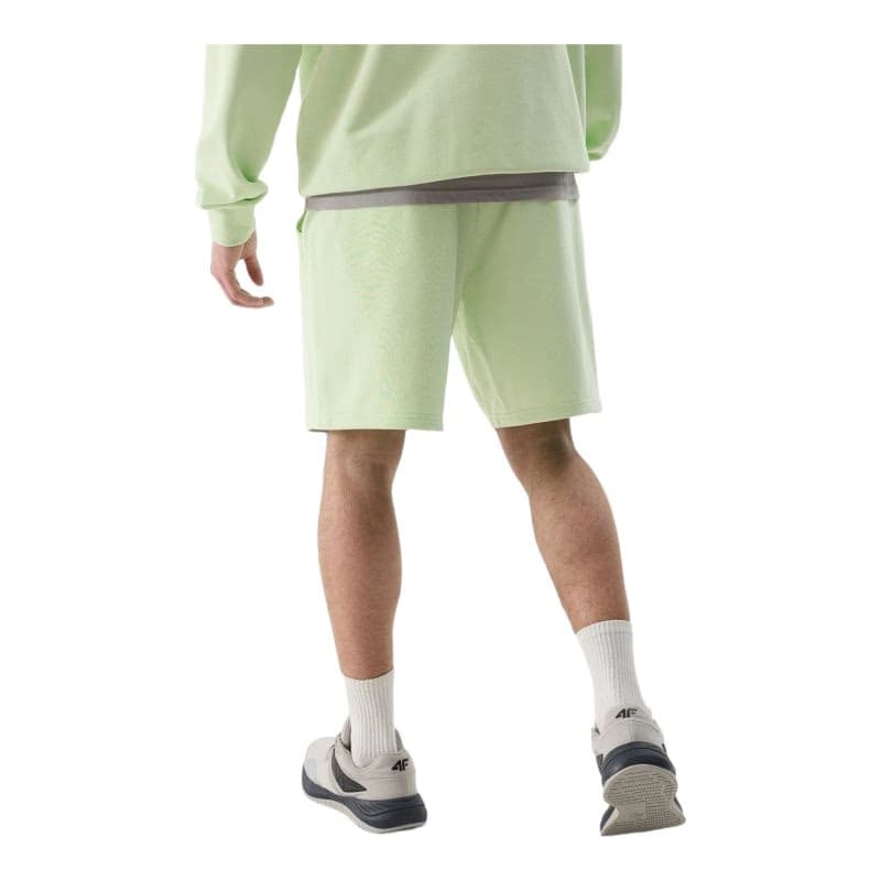 Pánske teplákové kraťasy 4F SHORTS CAS-WSS24TSHOM330-42S-LIGHT GREEN 2
