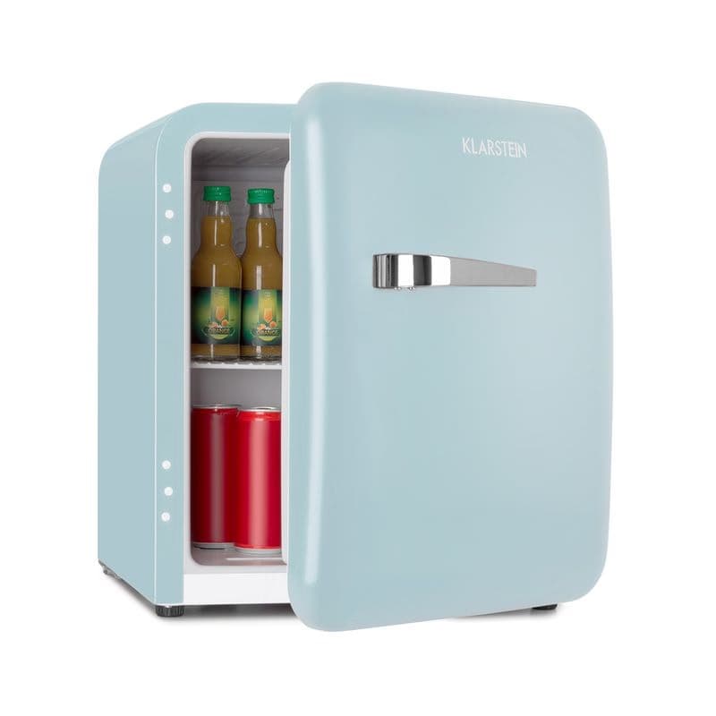Klarstein Audrey Mini, retro chladnička, 48 l, 2 úrovne, energet. trieda F 1