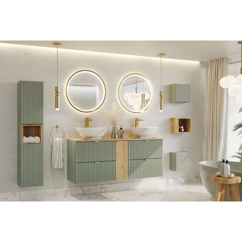 ArtCom Kúpeľňový komplet LINE Reed Green 140/1