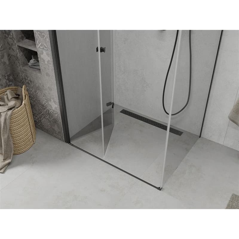 MEXEN/S - Lima sprchovací kút 110 x 70, transparent, čierna 856-110-070-70-00 6