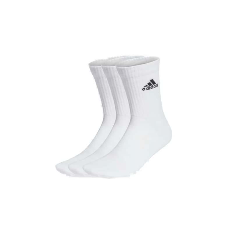 Ponožky ADIDAS 3 PACK - CUSH CRW 3PP-WHITE BLACK 1