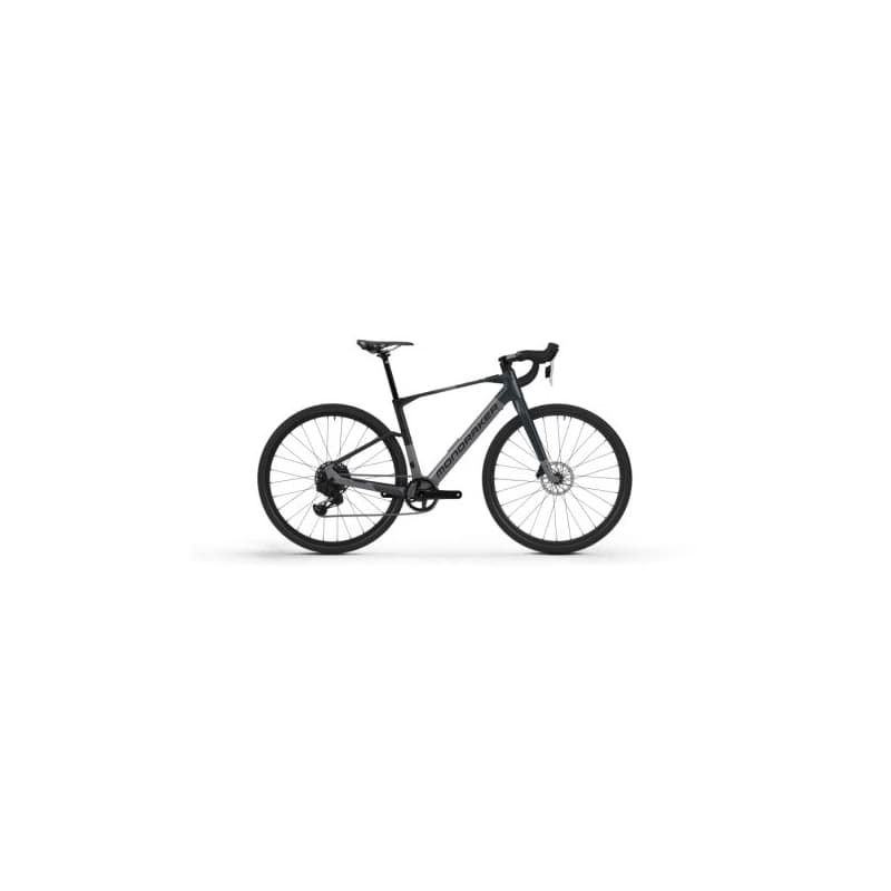 Gravel elektrobicykel MONDRAKER Dusty Carbon, nimbus grey black obsidian grey