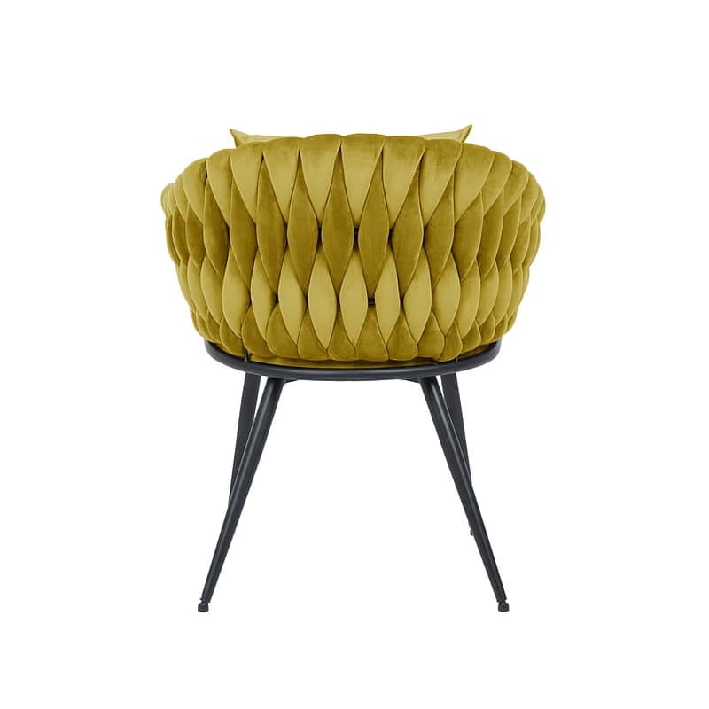 Signal Kreslo NUVO Velvet Farba: Curry / Bluvel 68 4