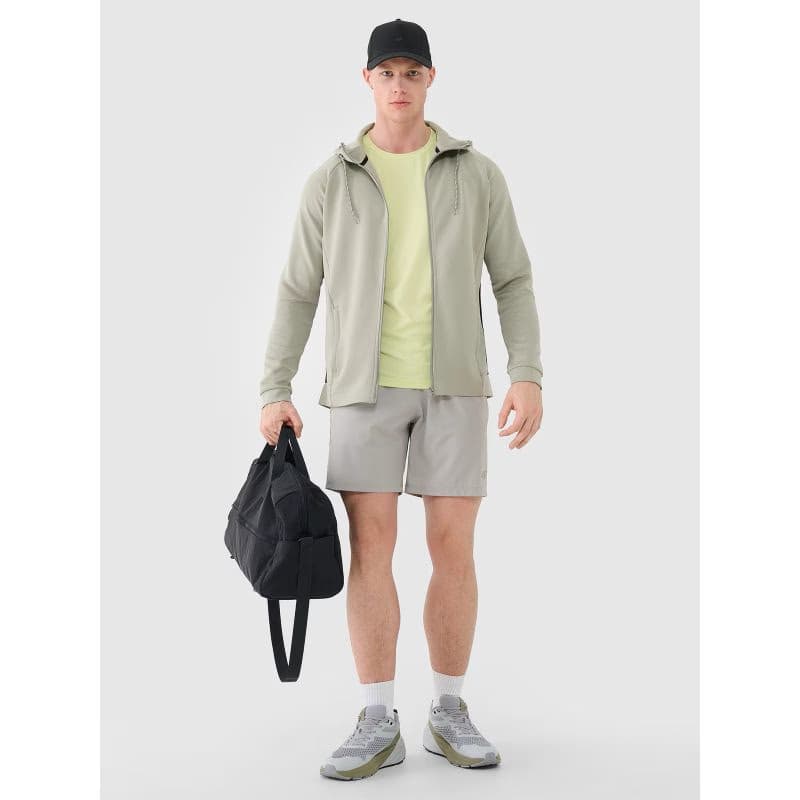Pánske tréningové tričko s krátkym rukávom 4F TSHIRT FNK M1343-45S-CANARY GREEN 5