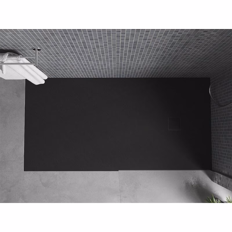 MEXEN - Bert obdĺžniková sprchová vanička SMC 150 x 90, čierna 4K709015 4
