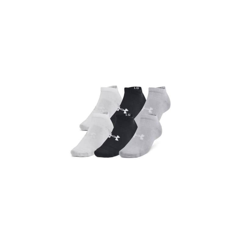 Ponožky UNDER ARMOUR 6 PACK-Unisex UA Essential Low-BLK