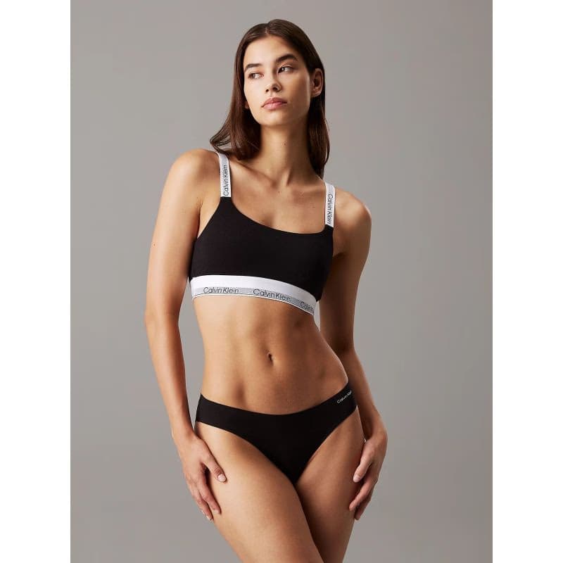 Dámska podprsenka CALVIN KLEIN LIGHTLY LINED BRALETTE-Black 2
