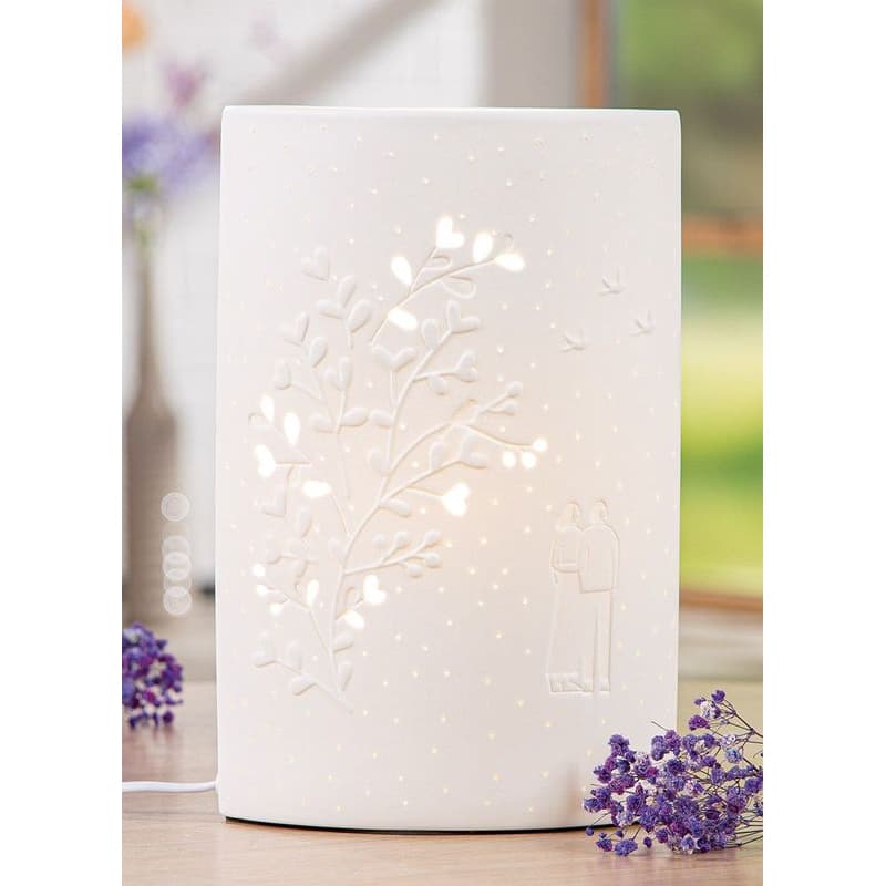 Porcelánová stolová lampa "Moments", 28 cm 1