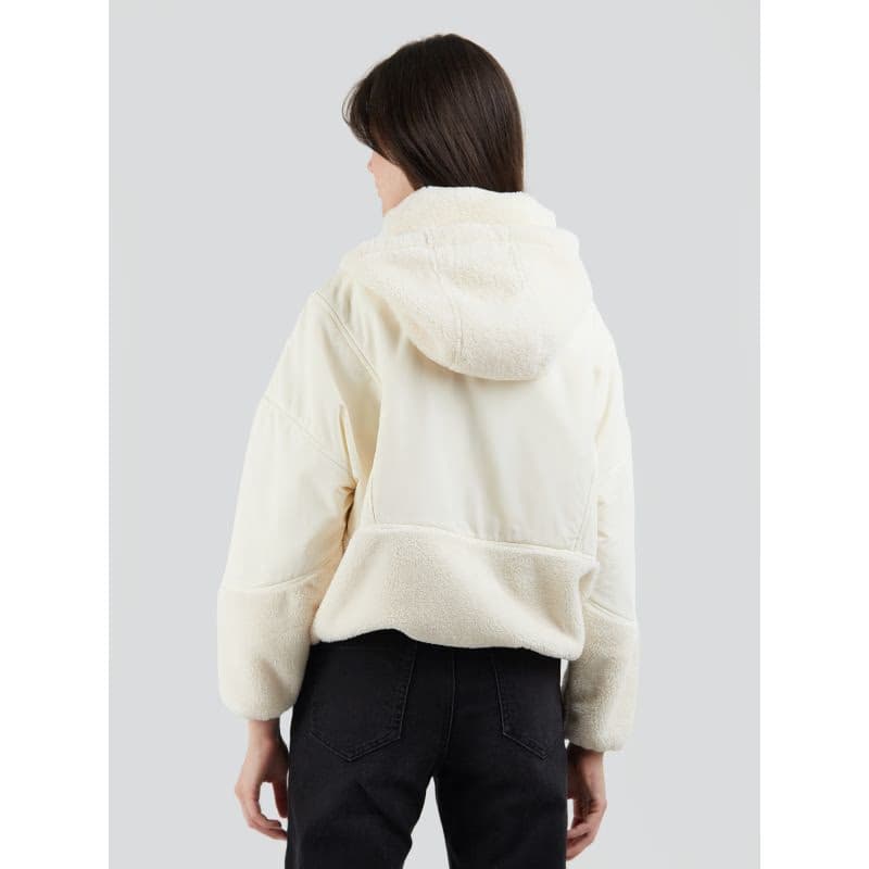 Dámska mikina so zipsom FUNDANGO Sansa Hybrid Jacket-150-butter 3