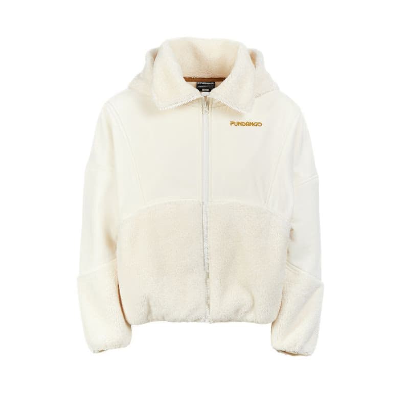 Dámska mikina so zipsom FUNDANGO Sansa Hybrid Jacket-150-butter 5