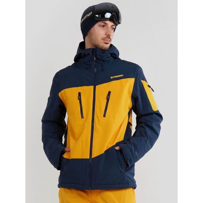 Pánska lyžiarska bunda FUNDANGO Privet Jacket-486-patriot blue 2