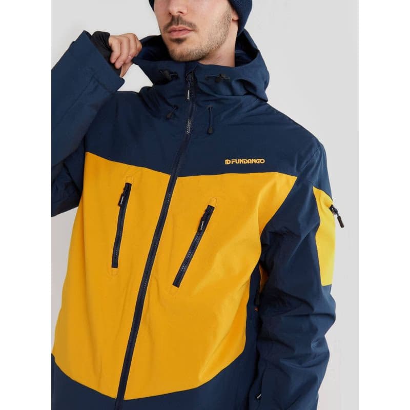 Pánska lyžiarska bunda FUNDANGO Privet Jacket-486-patriot blue 3