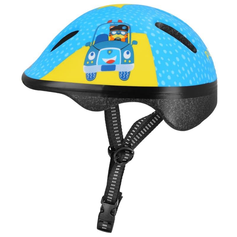 Detská cyklistická prilba FUN POLICE, 52-56 cm 2