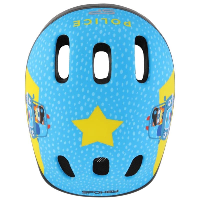 Detská cyklistická prilba FUN POLICE, 52-56 cm 3